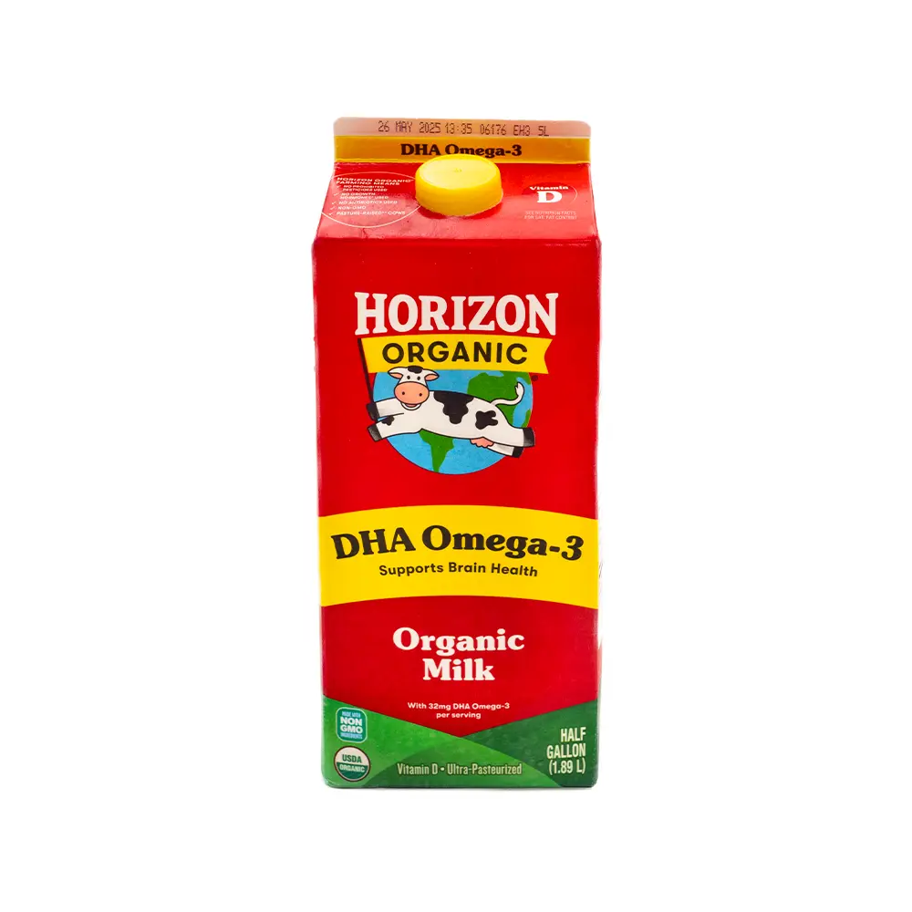 Horizon Organic DHA Omega-3 Milk, 0.5 gal