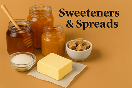 Sweeteners & Spreads