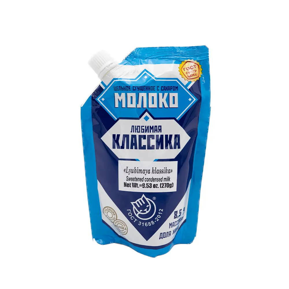 Lyubimaya Klassika Sweetened Condensed Milk, 270 g