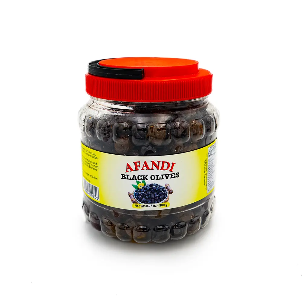 Afandi Black Olives, 900 g