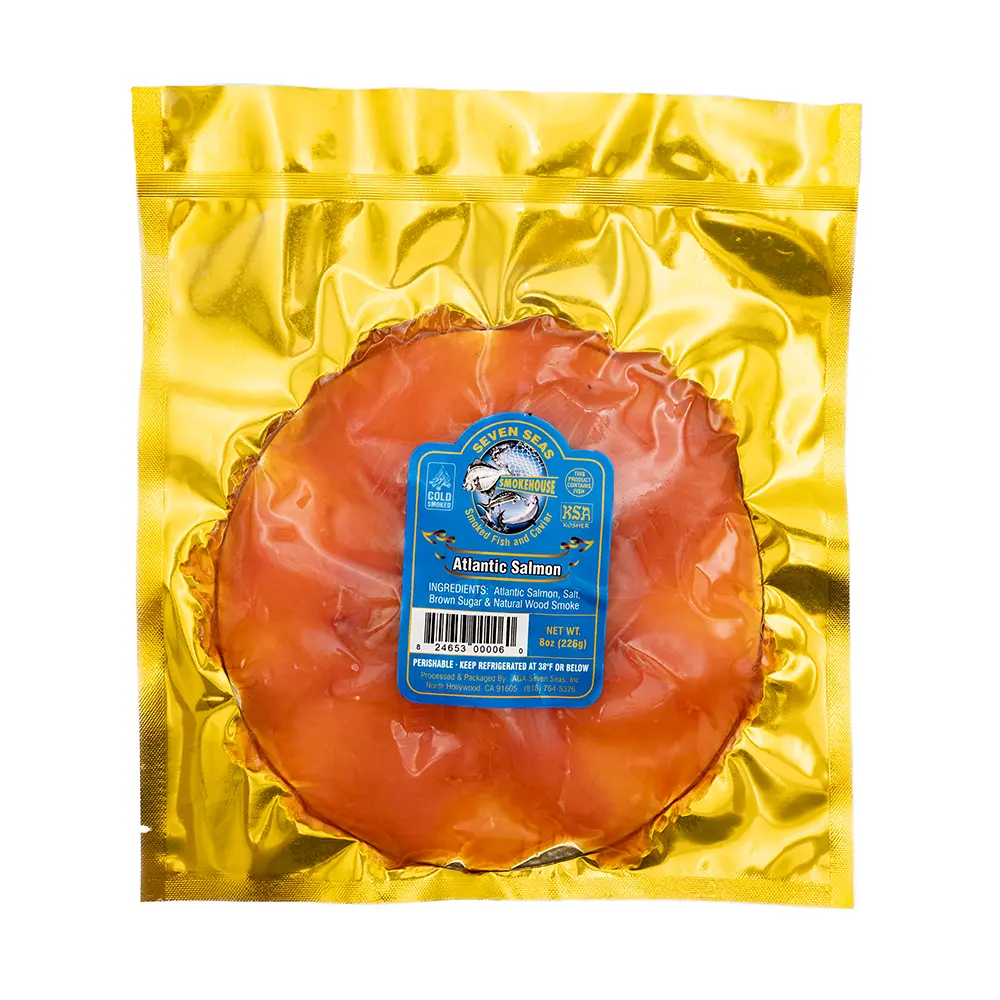Seven Seas Cold Smoked Atlantic Salmon, 8 oz