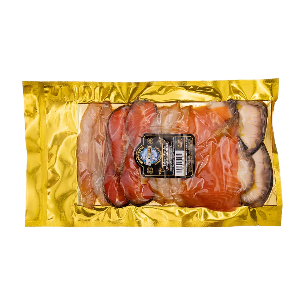 Seven Seas Assorted Fish (Salmon, Escolar, Sturgeon, Steelhead), 1 lb