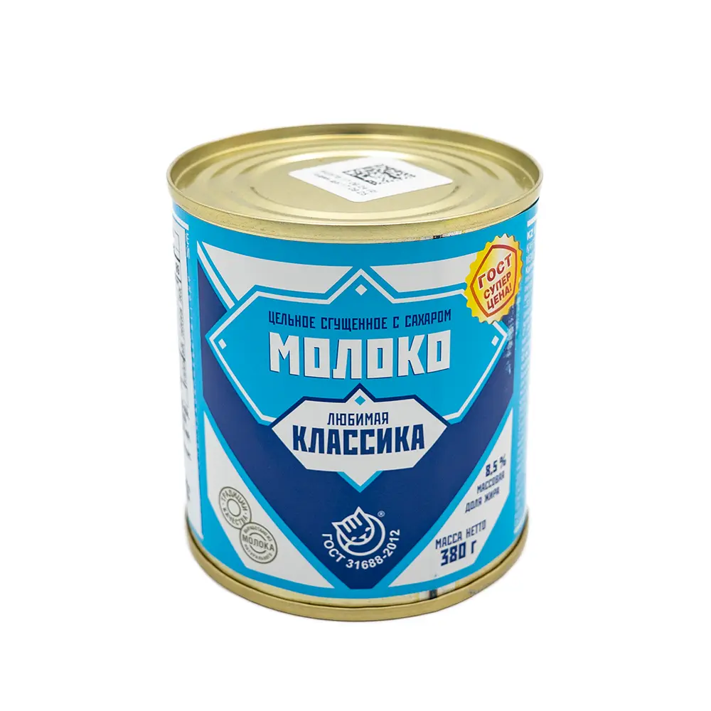 Lyubimaya Klassika Sweetened Condensed Milk, 380 g