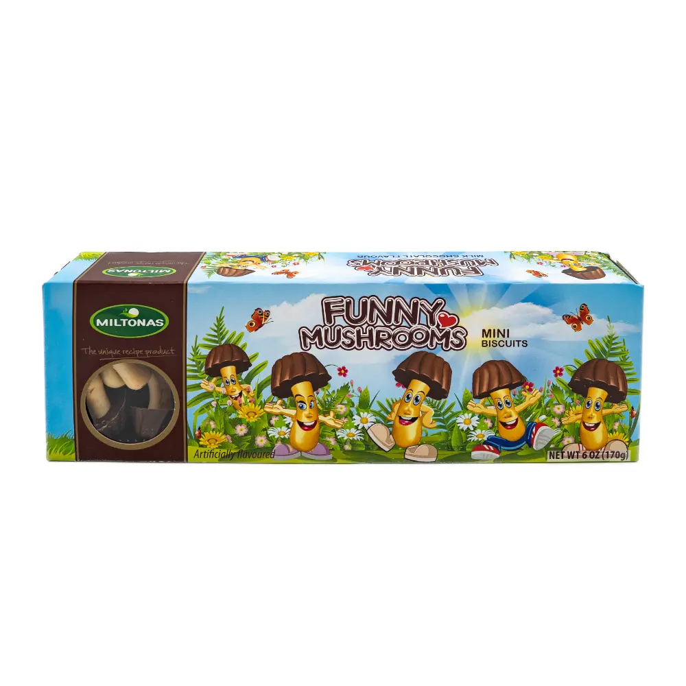 Funny Mushrooms Milk Chocolate, 6 oz