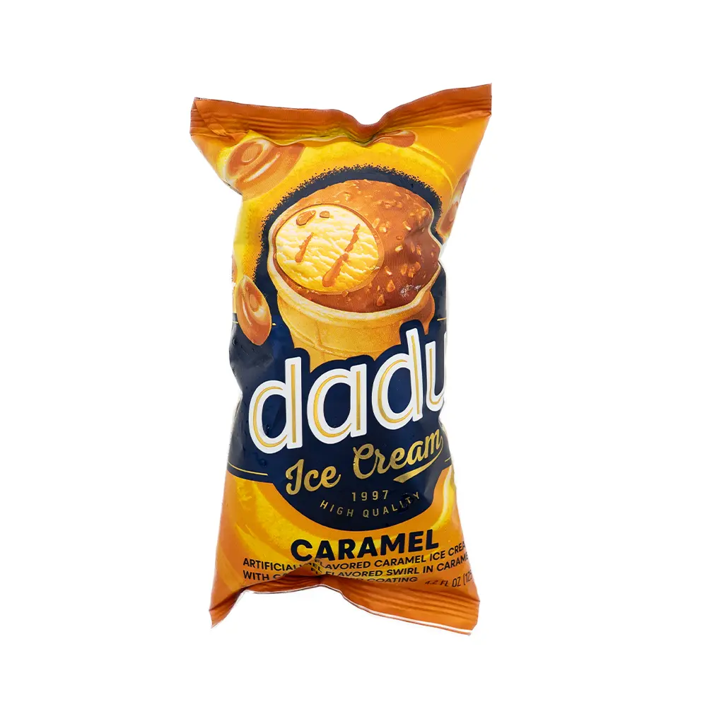 Dadu Caramel Ice Cream in Wafer Cup