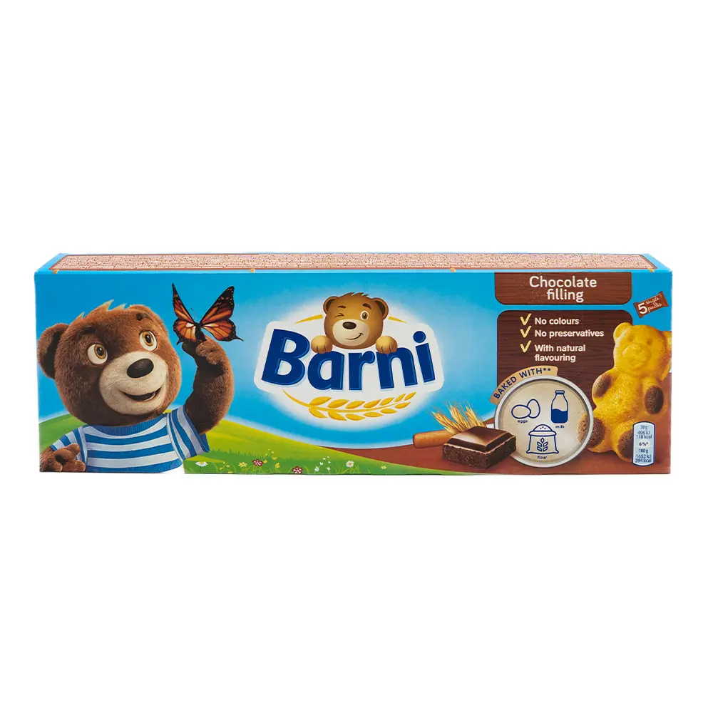 Barni Chocolate Biscuit Cakes, 150 g