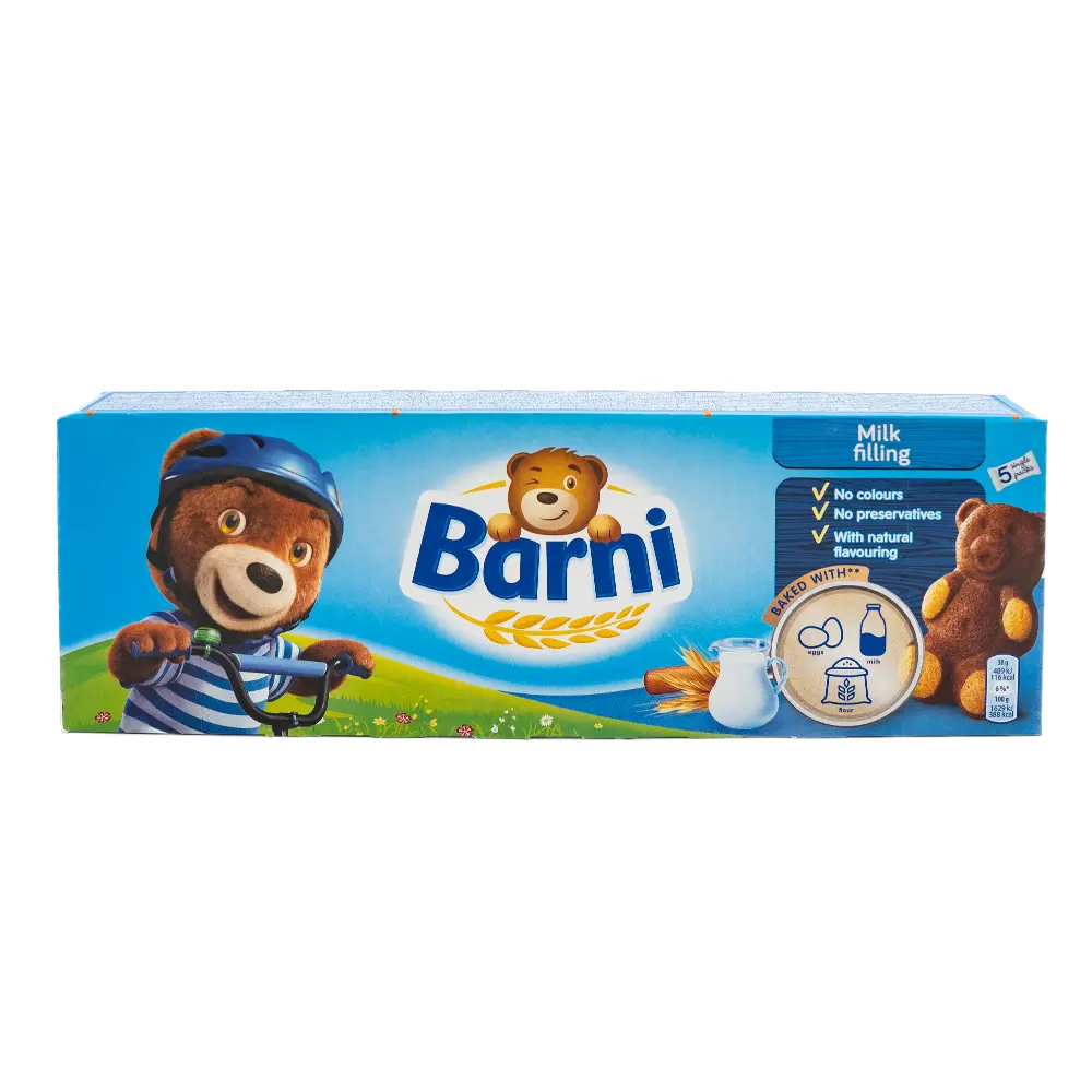 Barni Milk Biscuit Cakes, 150 g