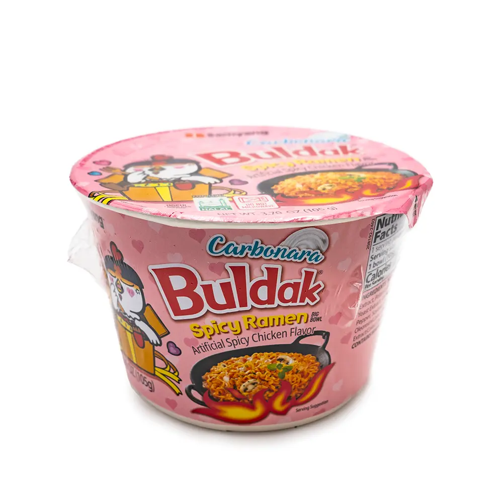 Samyang Buldak Spicy Chicken Carbonara Ramen , 105 g