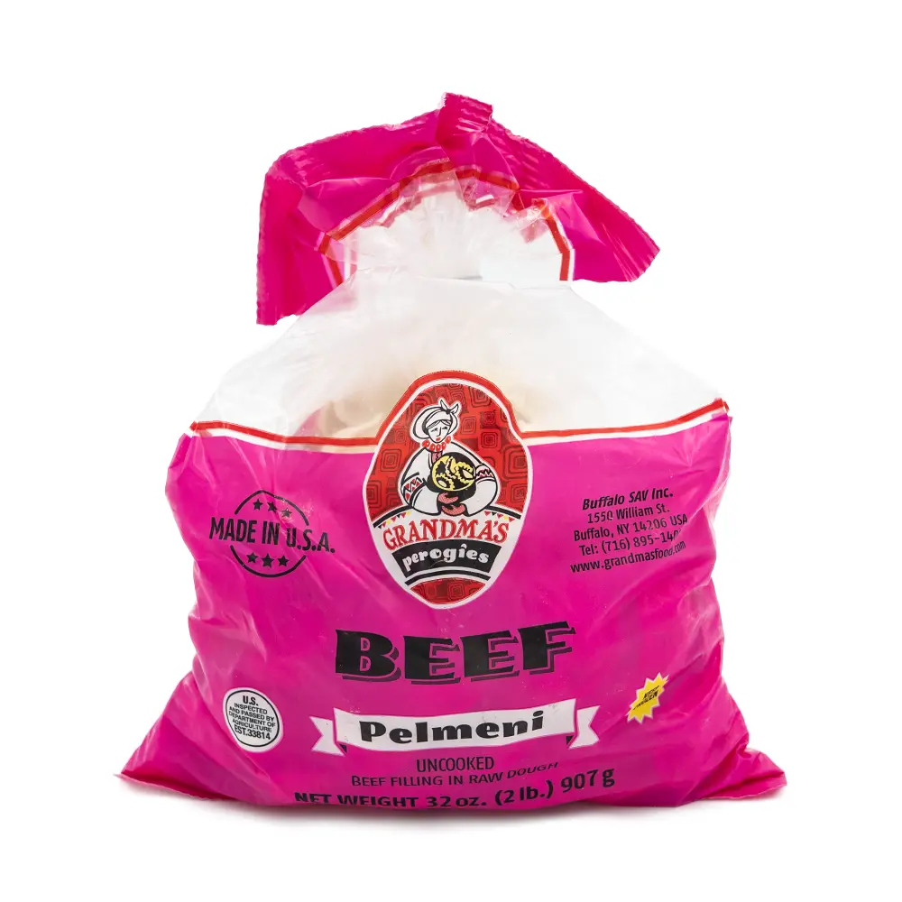 Grandma's Beef Pelmeni