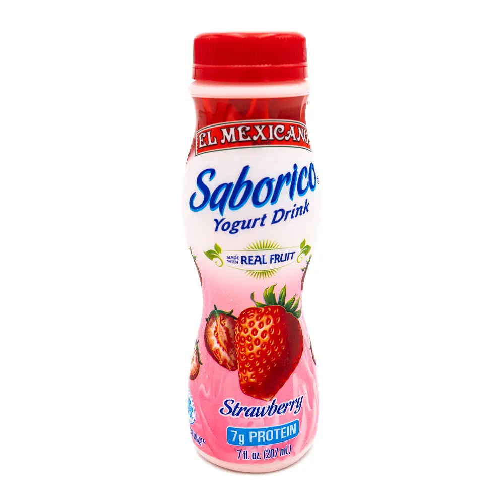 Saborico Strawberry Yogurt Drink, 7 0z