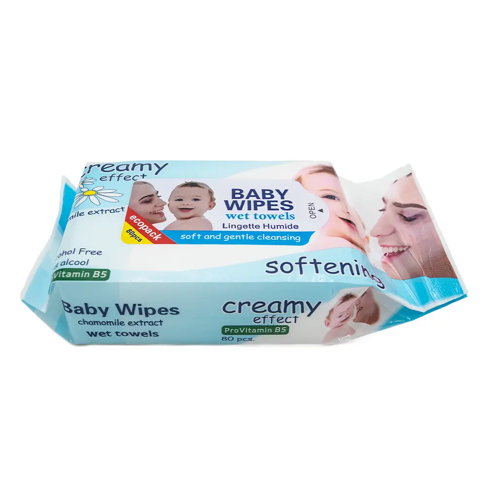 Baby Wipes Charmomile Wet Towels 80 count