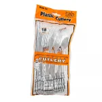 Xue Li Plastic Cutlery 18 count
