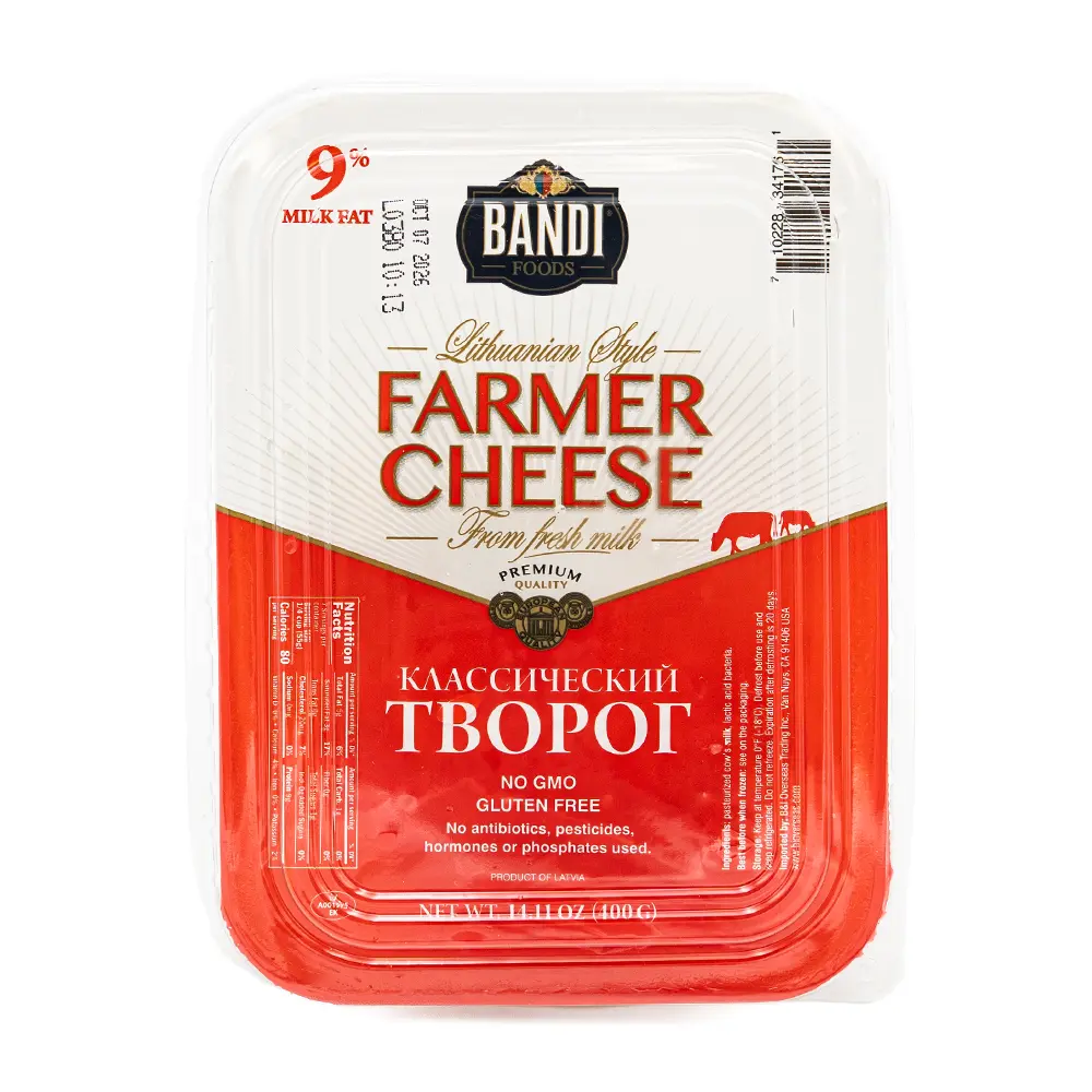 Bandi Farmer Cheese 9%, 400 g