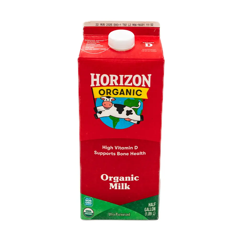Horizon Organic Vitamin D Milk, 0.5 gal