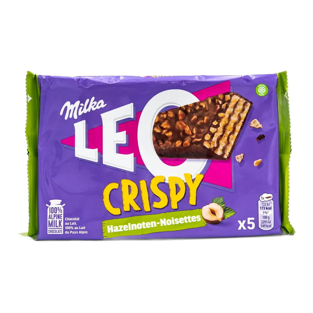Milka Leo Crispy Hazelnut, 157.5 g