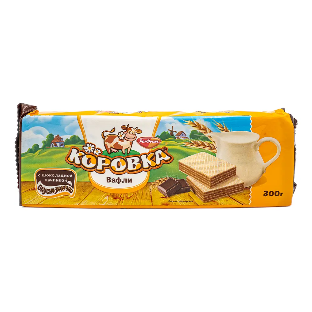 Korovka Chocolate Wafers, 300 g