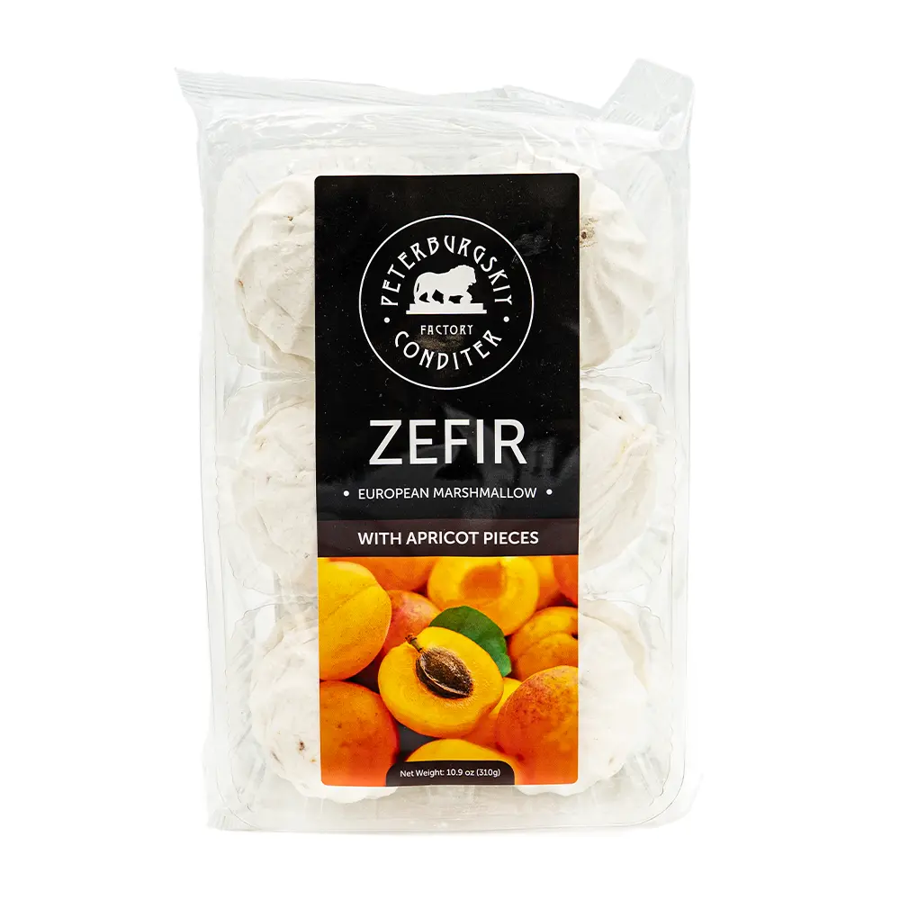 Peterburgskiy Conditer Zefir with Apricot Pieces