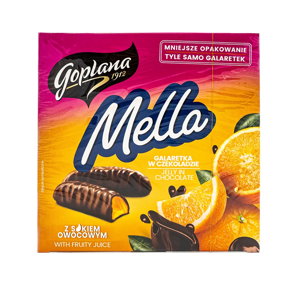 Mella Glazed Orange Jelly, 190 g