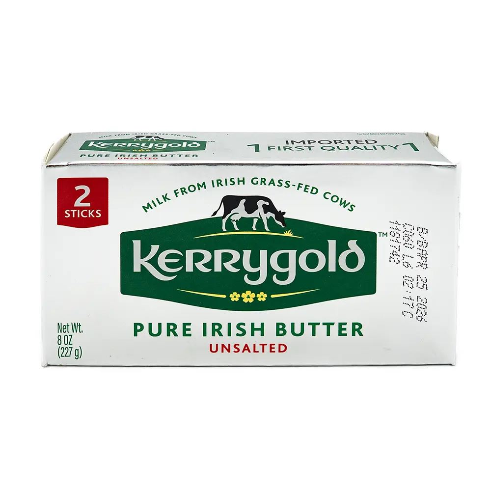 Kerrygold Pure Unsalted Irish Butter, 8 oz