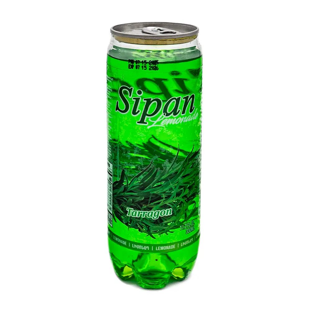 Sipan Tarragon Lemonade Can, 330 ml