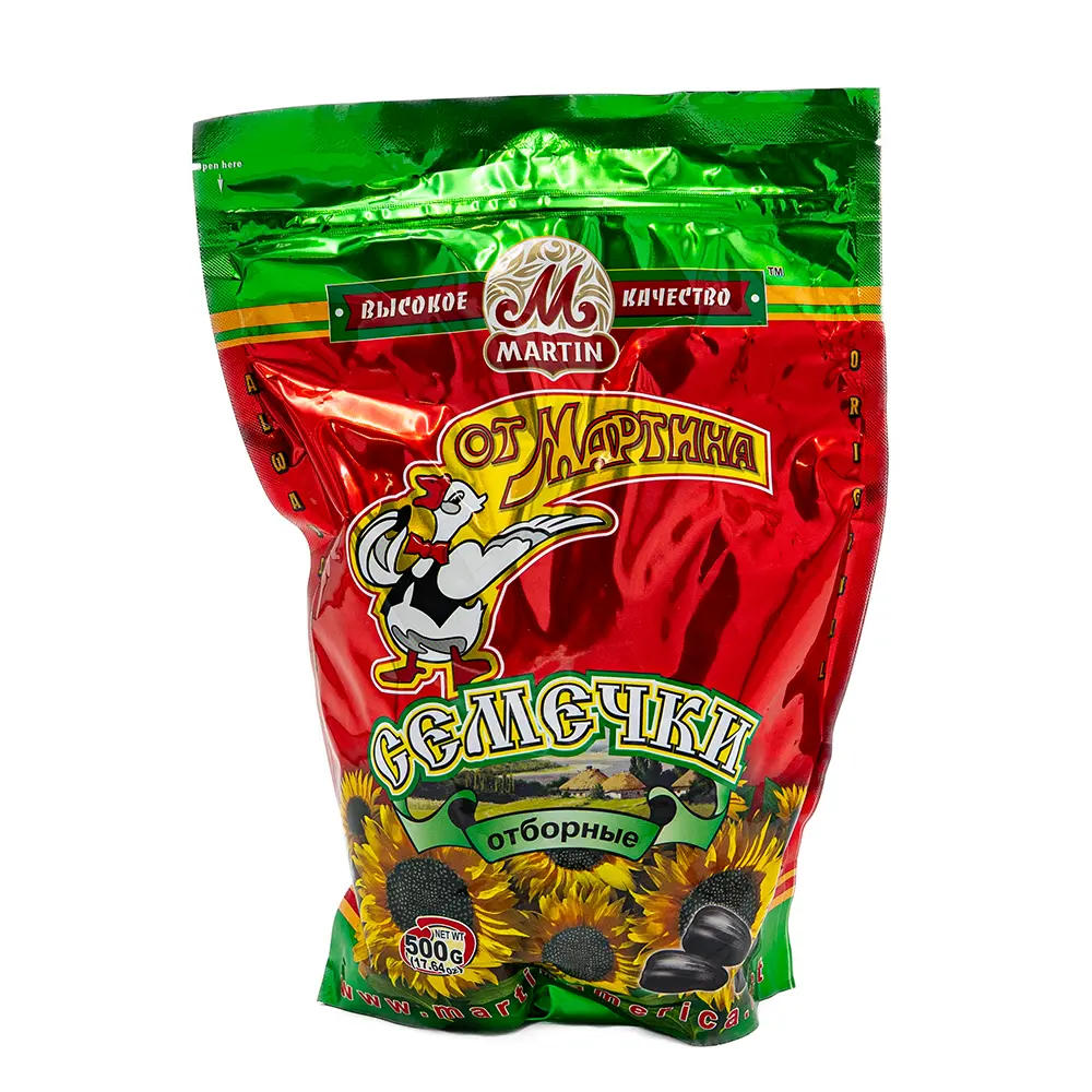 Mr. Martin Sunflower Seeds (Zip), 500 g