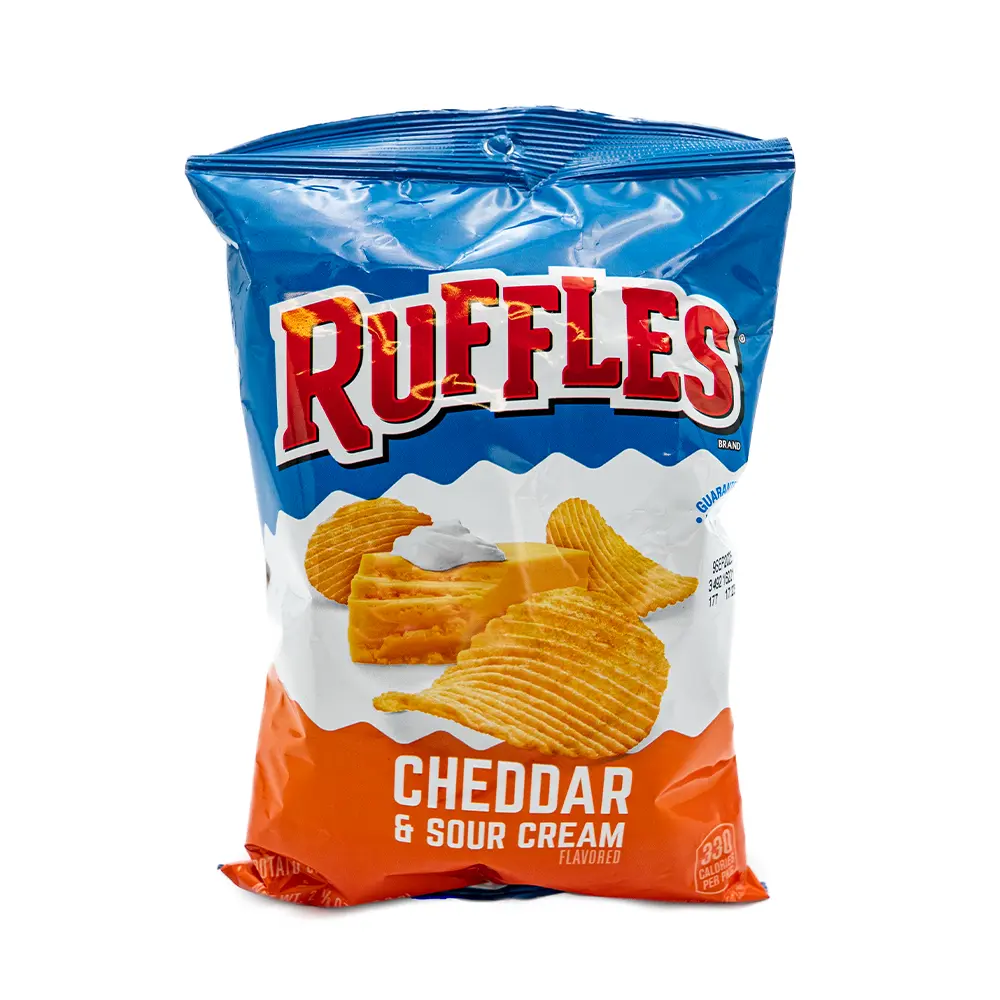 Ruffles Cheddar & Sour Cream, 2 oz