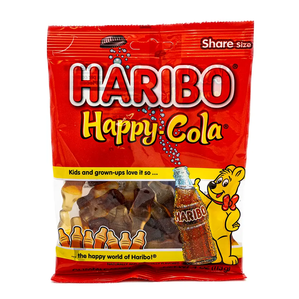 Haribo Happy Cola Gummi Candy, 4 oz