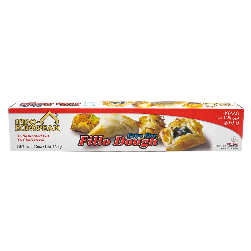 Indo European Extra Fine Fillo Dough, 16 oz