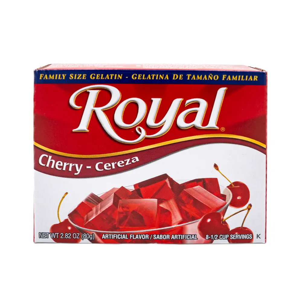 Royal Cherry Gelatin, 80 g