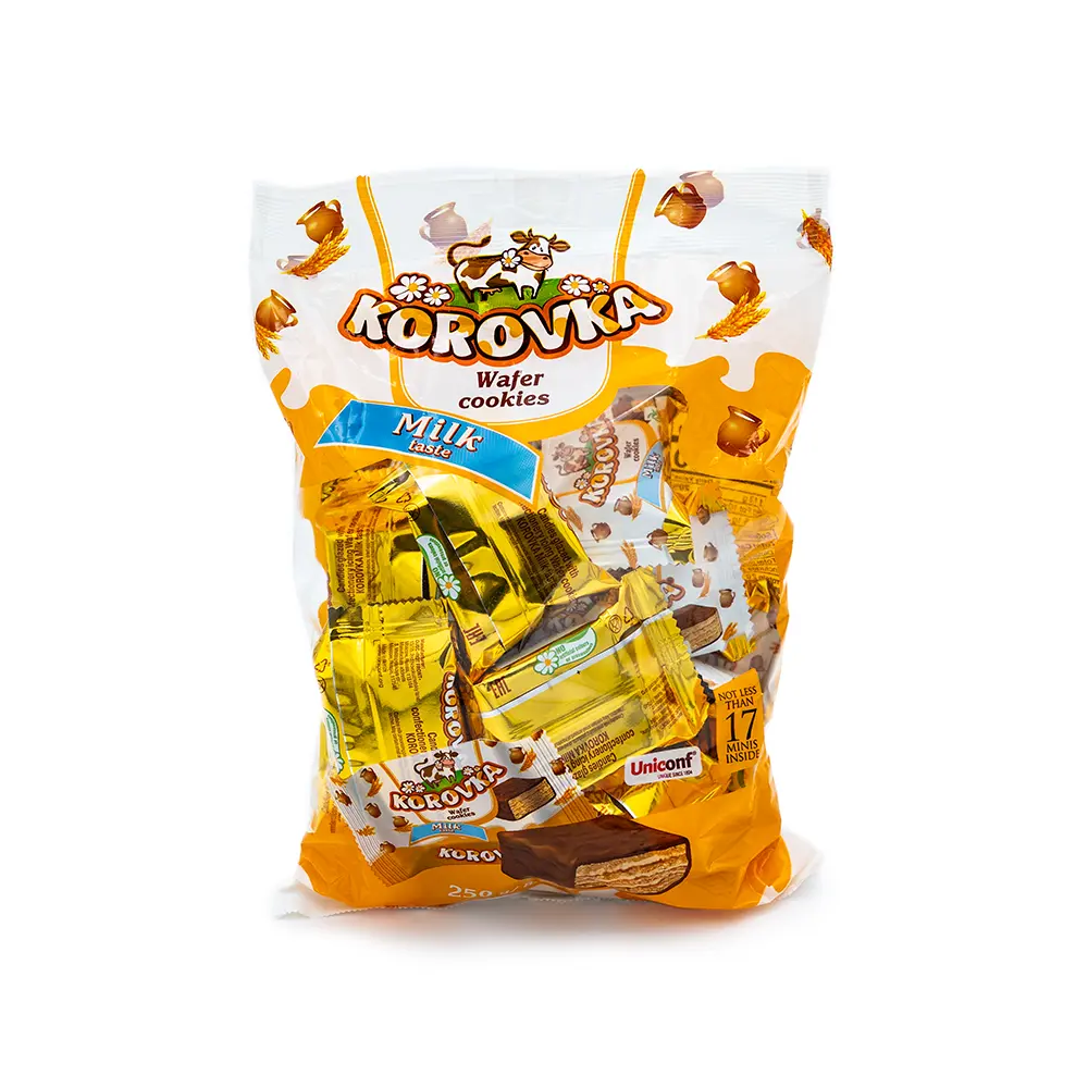 Korovka Wafer Milk Cookies, 250 g