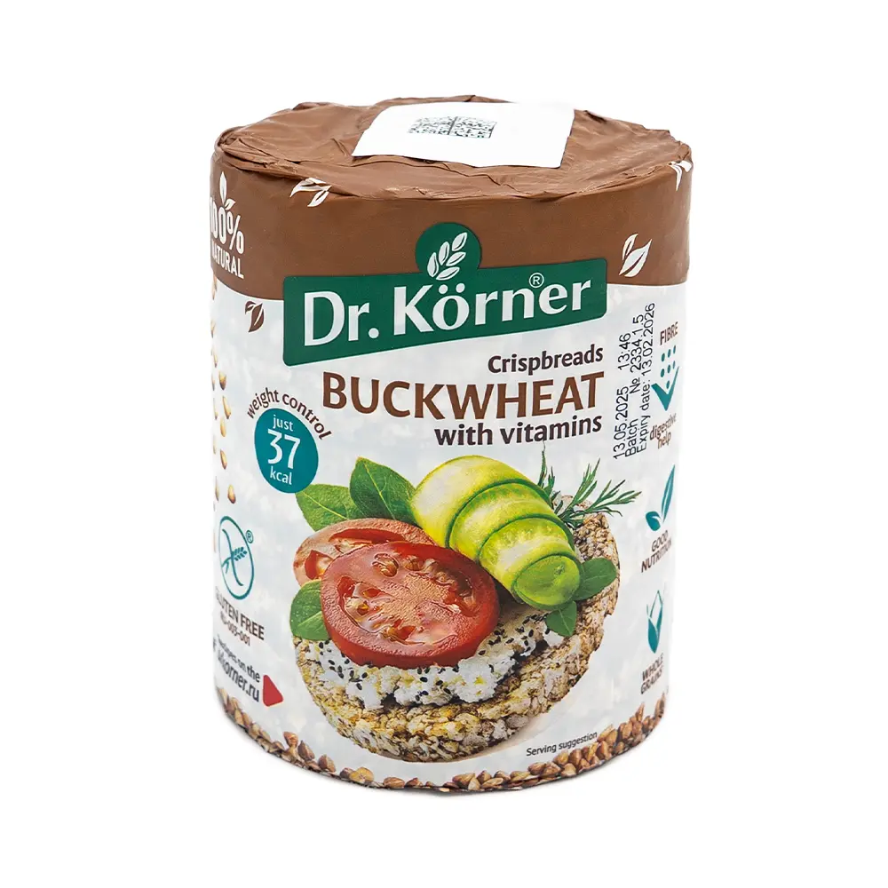 Dr. Korner Buckwheat Crispbreads, 100 g