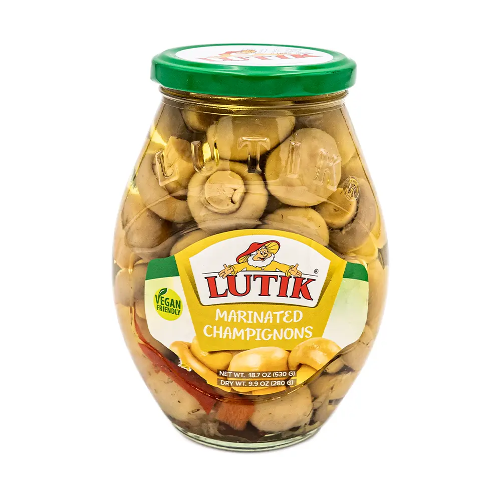 Lutik Murinated Champignons, 530 g