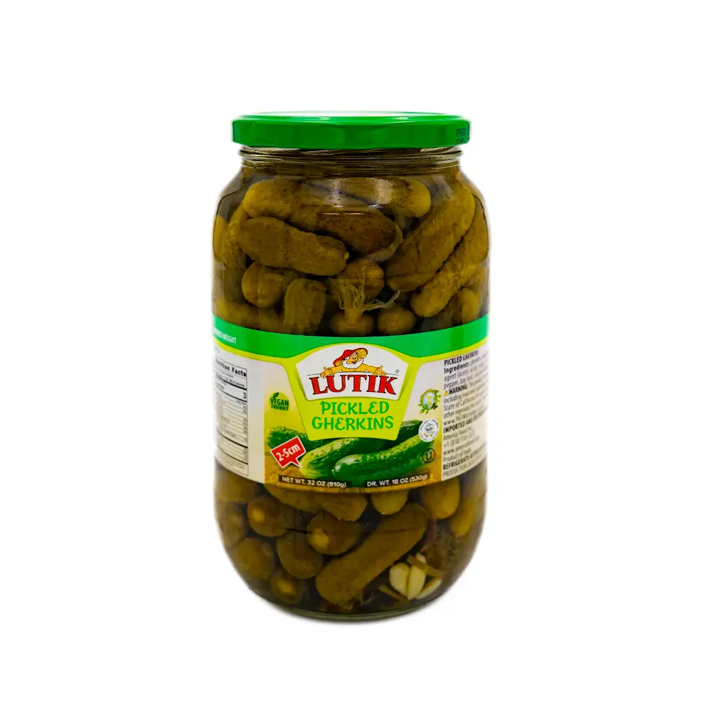 Lutik Pickled Gherkins, 32 oz