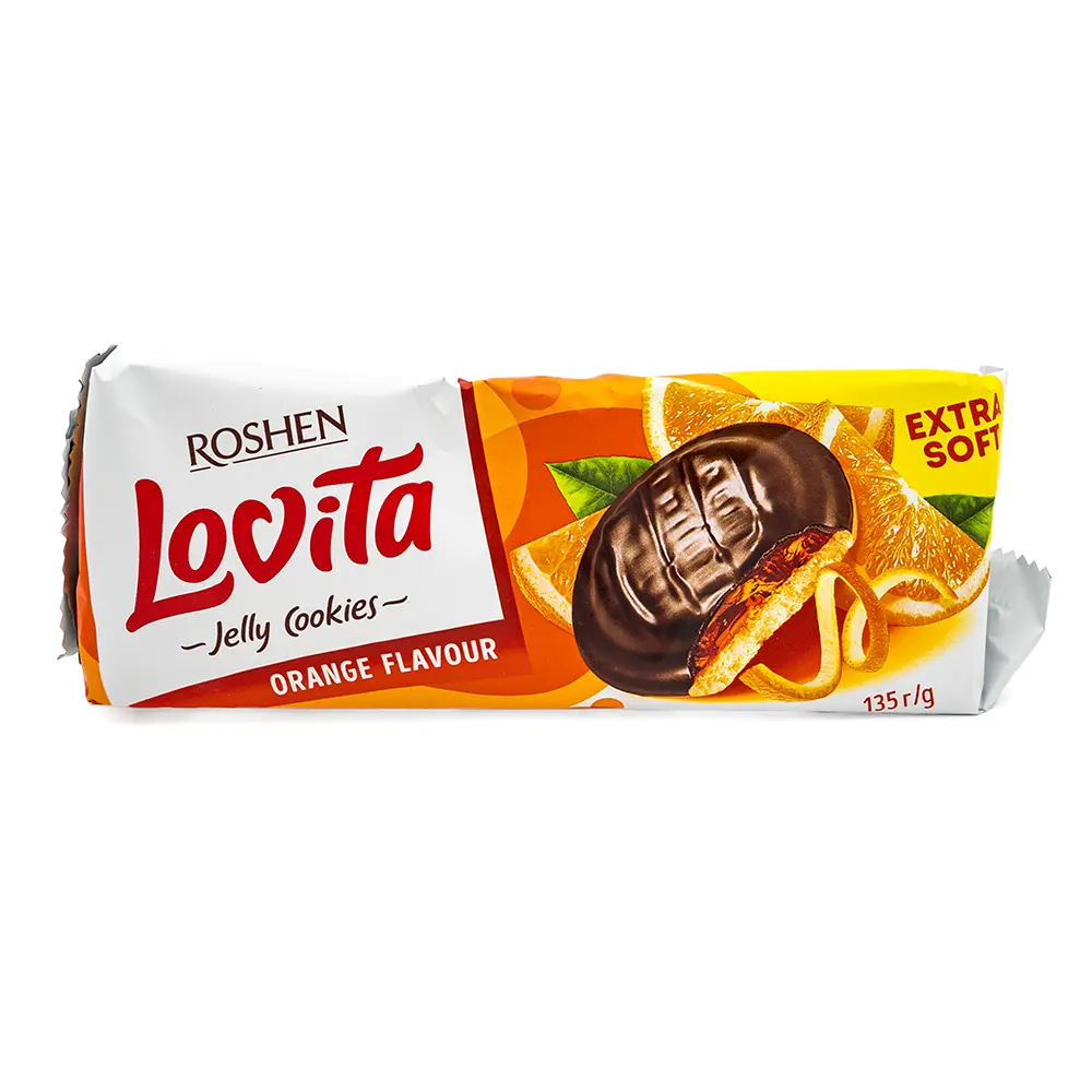 Roshen Lovita Orange Cookies