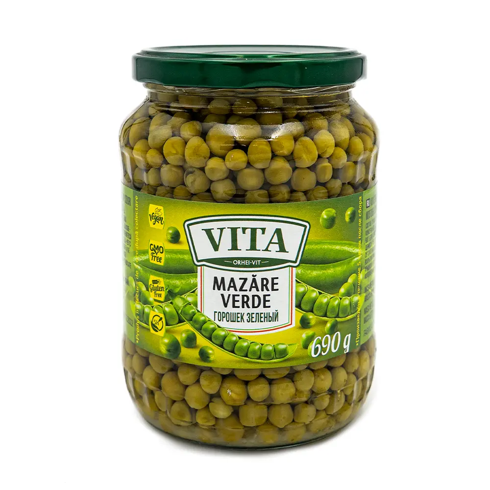 Vita Green Peas, 690 g