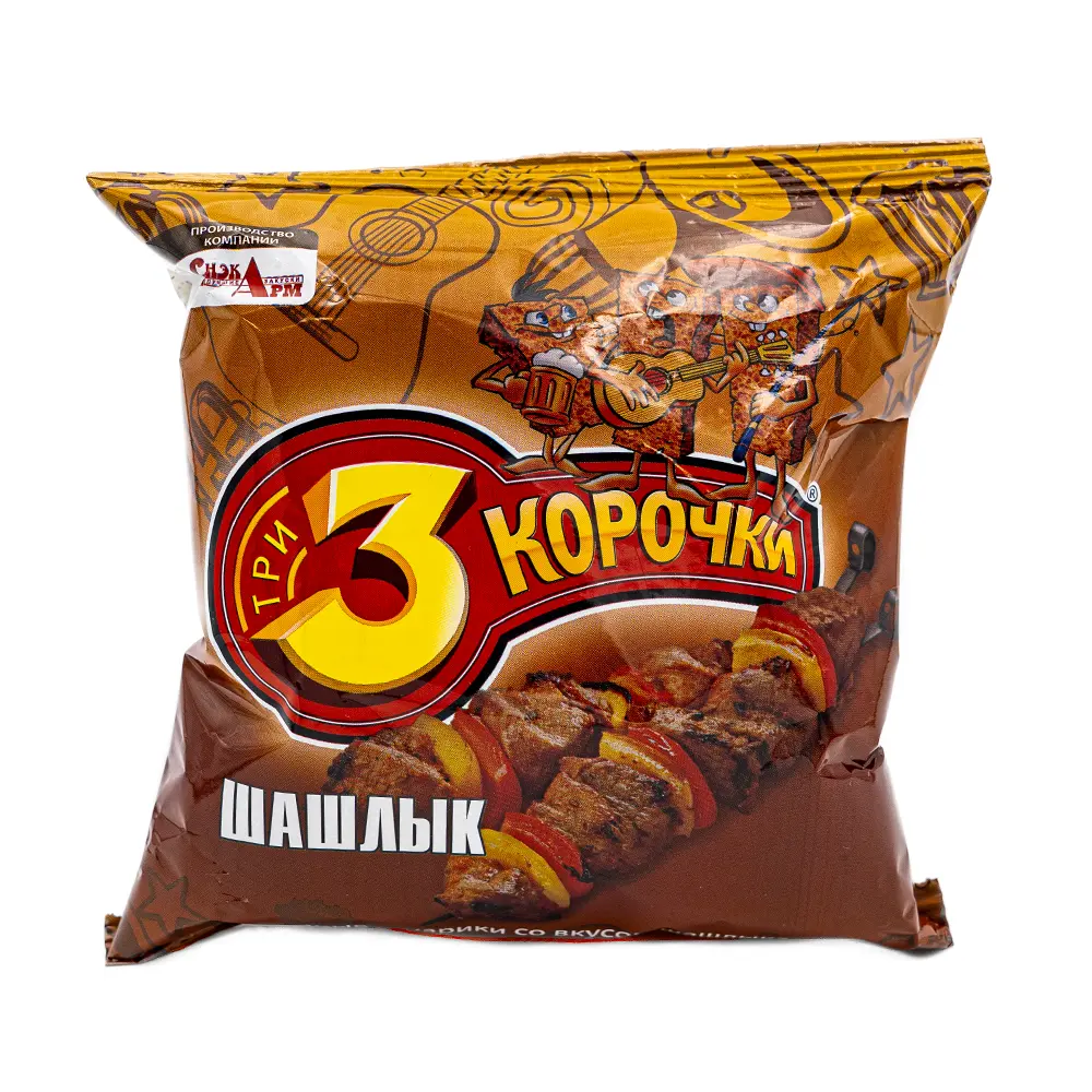 3 Korochki BBQ Flavor