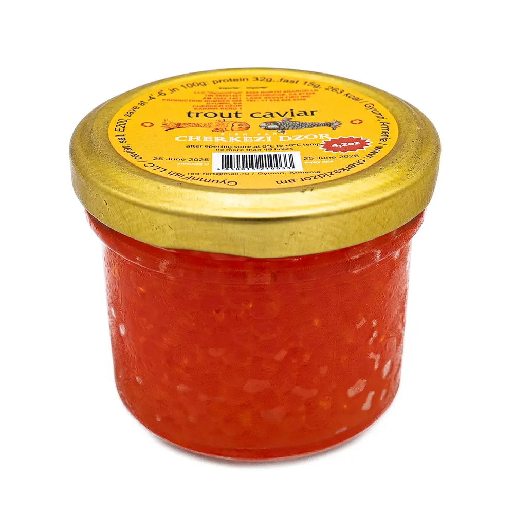 Cherkez Dzor Trout Caviar, 120 g
