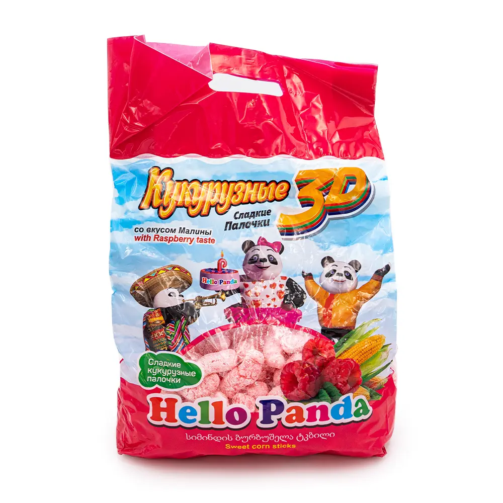 Corn Sticks Hello Panda Raspberry
