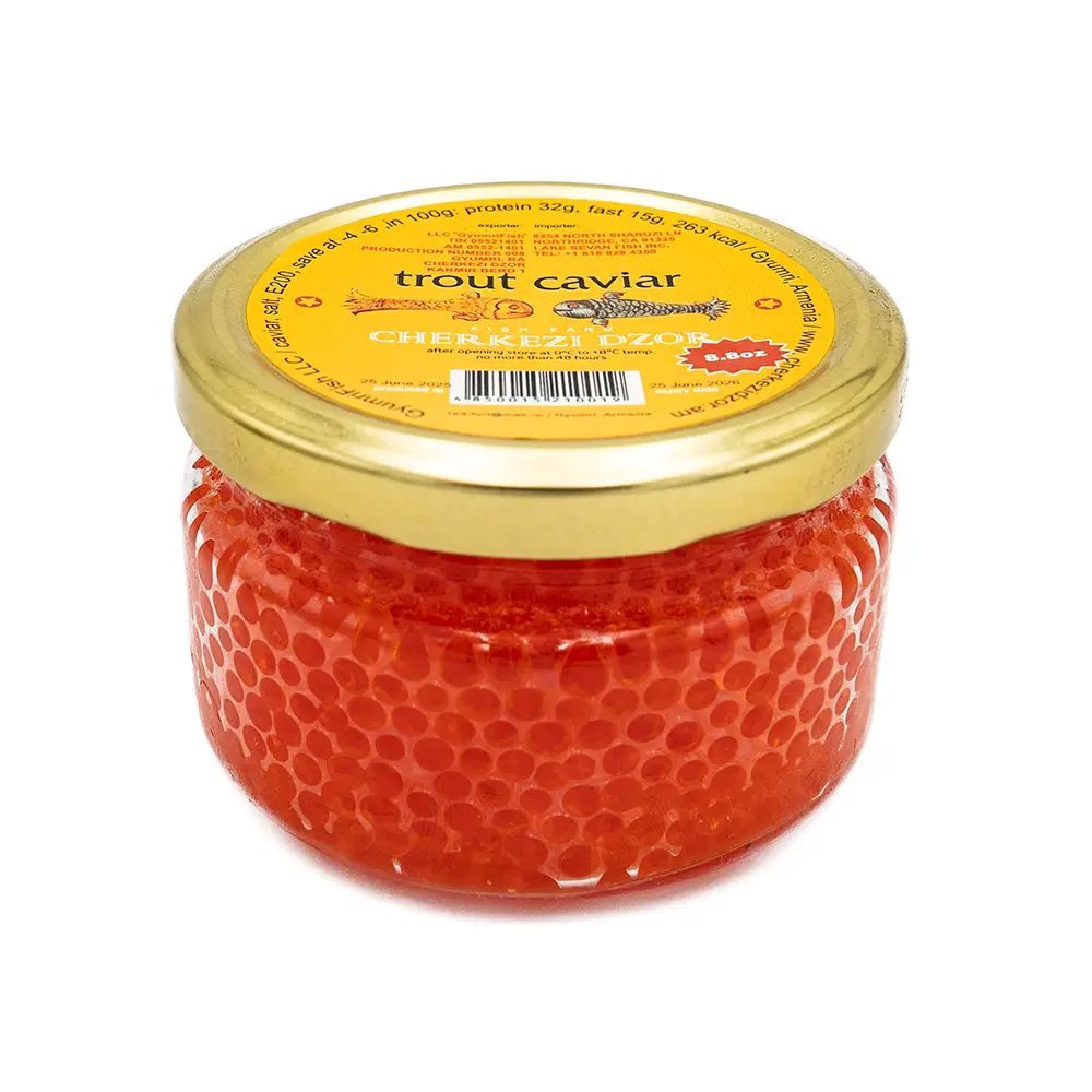 Cherkez Dzor Trout Caviar, 250 g