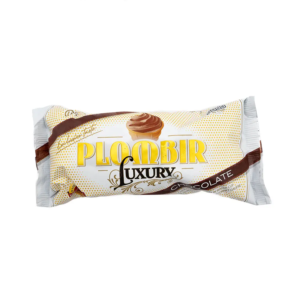 Dadu Plombir Luxury Chocolate Ice Cream in Wafer Cup