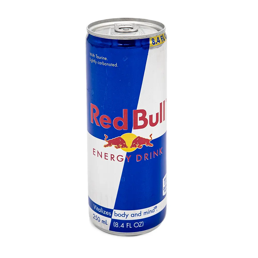 Red Bull Energy Drink Can, 8.4 oz
