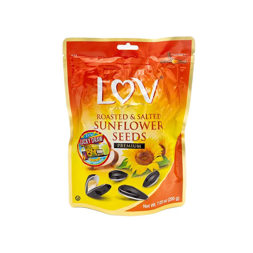 LOV Roasted & Salted Sunflower Seeds, 200 g