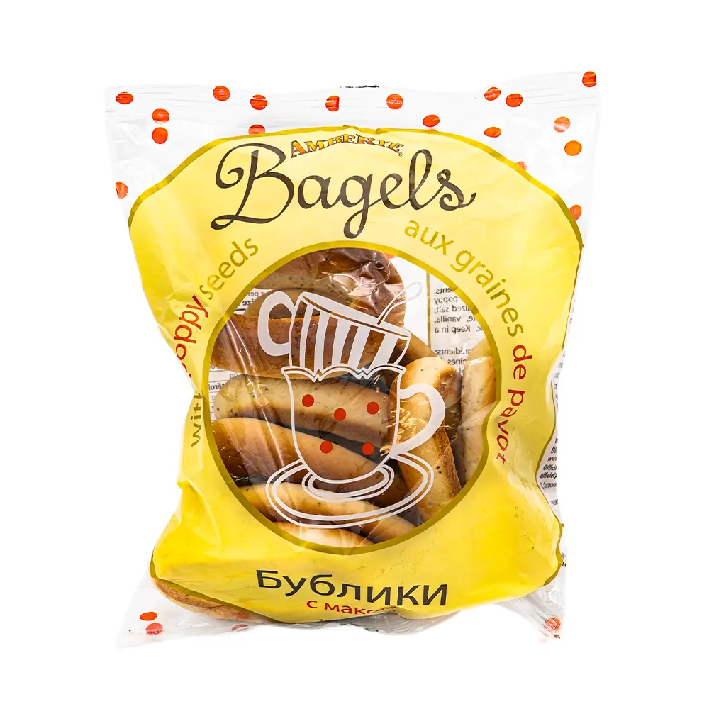 AmbeRye Poppy Seeds Bagels, 300 g