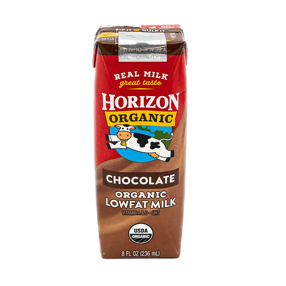 Horizon Organic Chocolate Low Fat Milk, 8 oz