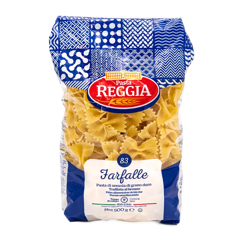 Reggia Farfalle Pasta #83, 500 g
