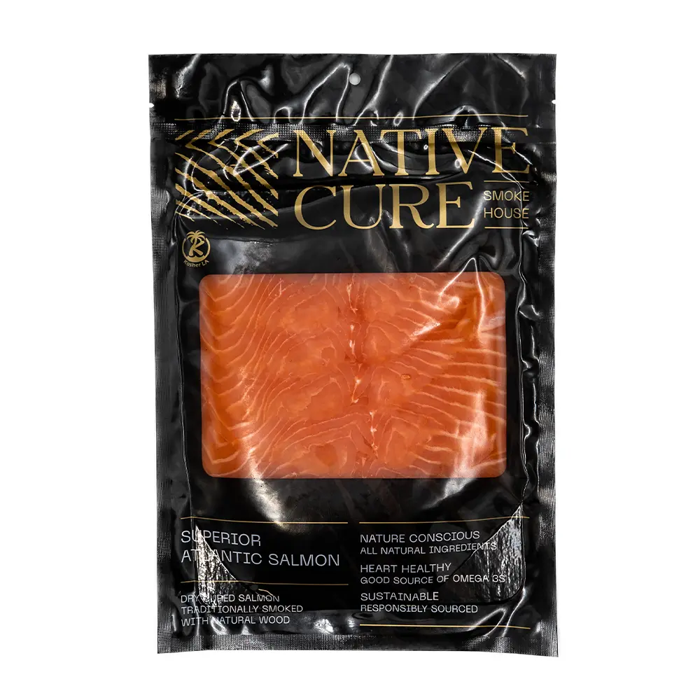 Cold Smoked Salmon Sliced, 8 oz