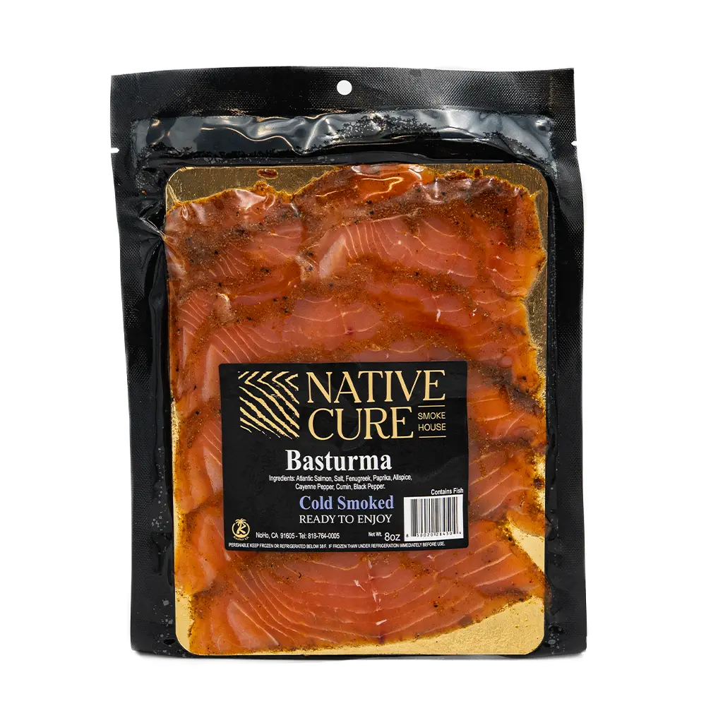 Native Cure Salmon Basturma, 8 oz