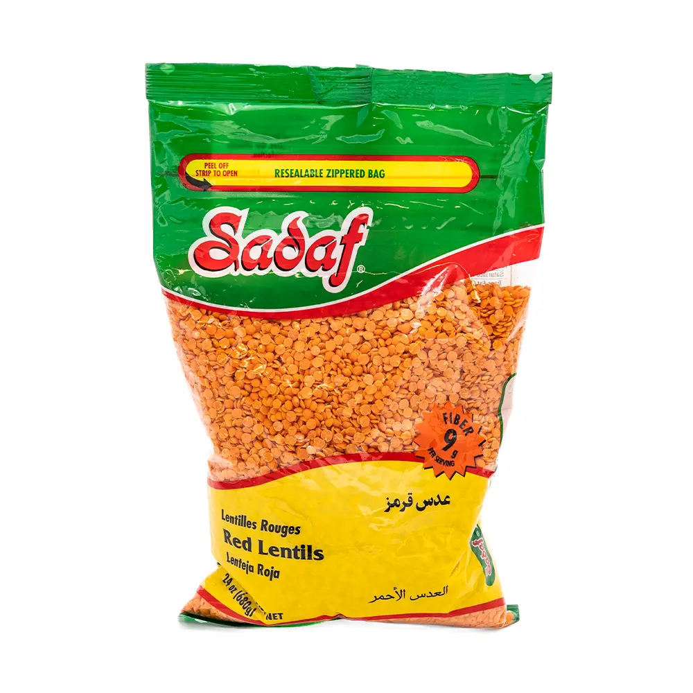 Sadaf Red Lentils, 24 oz