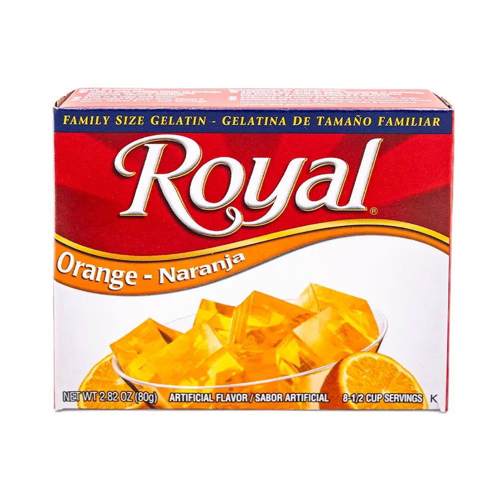 Royal Orange Gelatin, 80 g