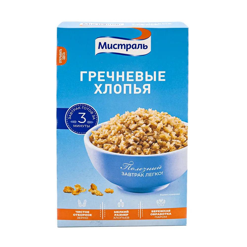 Mistral Buckwheat Flakes, 400 g